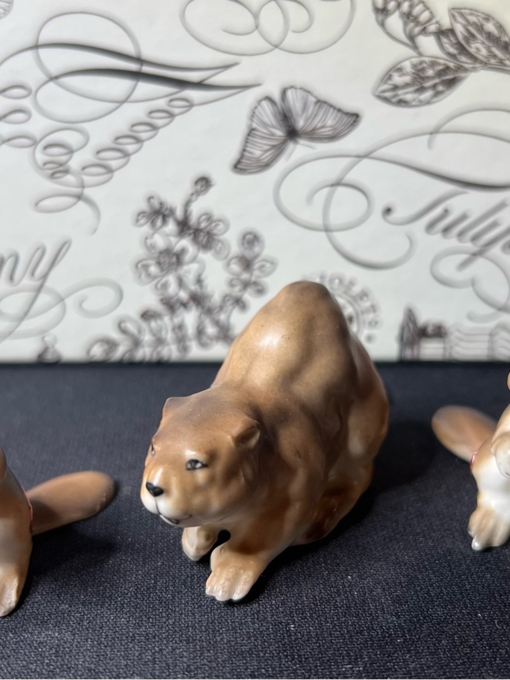 Bone Chine Miniature Beavers